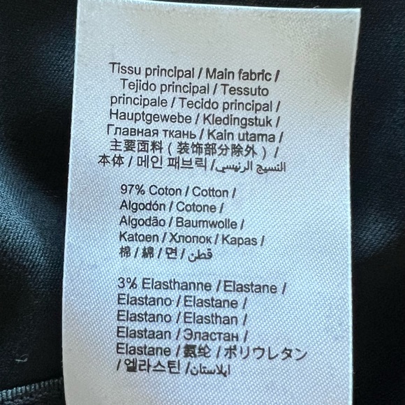 Kenzo Sport Leggings. Full length black. - Picture 7 of 7